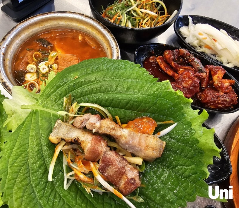 제주도 애월 흑돼지 맛집 애월그때그집 푸짐한 2인세트 후기