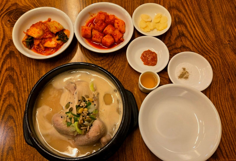 경복궁 토속촌삼계탕 젠슨황도 반한 서울3대 삼계탕 주차 웨이팅