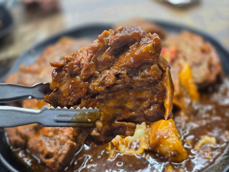 부산 해운대 장산역 맛집 이유있는감자탕, 푸짐한 뼈찜과 해장국(메뉴, 주차정보 등, 가족 외....