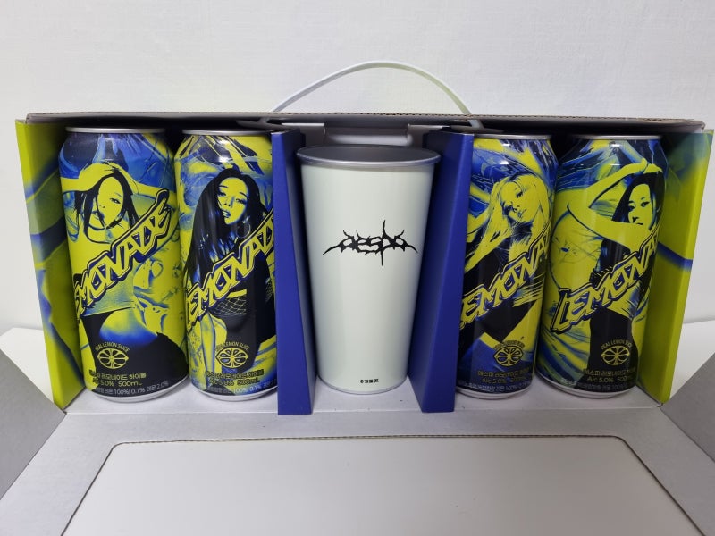 [aespa] aespa檸檬汽水Highball變色杯企劃包評價