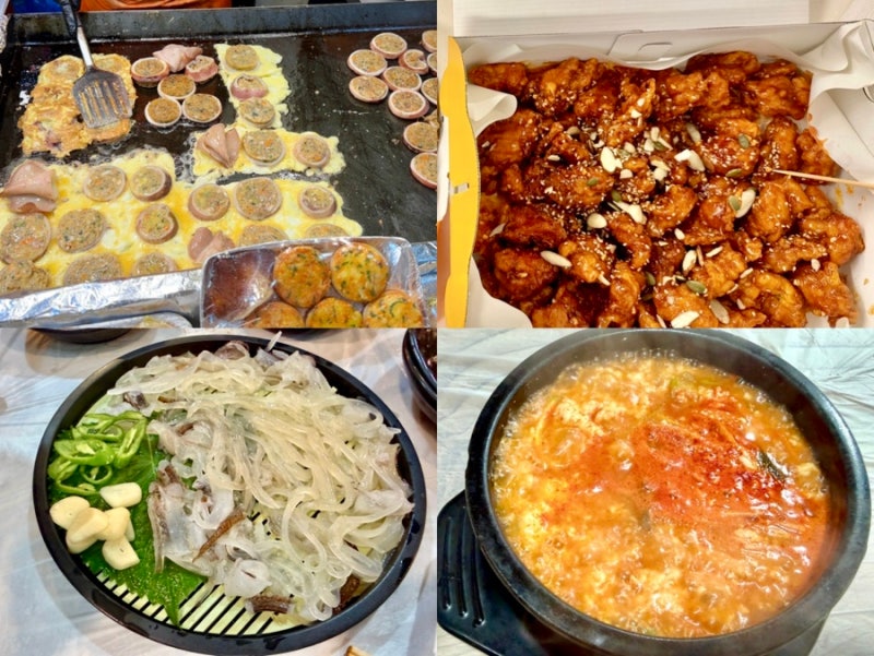 [속초] 고성 속초 여행 속초중앙시장 먹거리 오징어순대 오징어회 순두부찌개 맛집