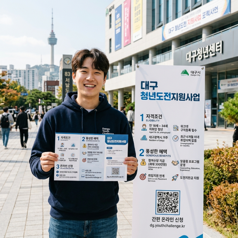 대구 청년도전지원사업 자격 조건 10분 만에 지원금 챙기는 법