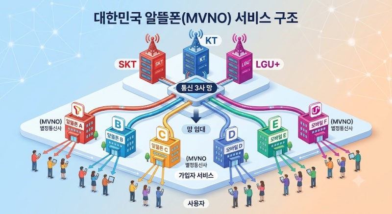별정통신사 뜻과 순위 쉽게 정리
