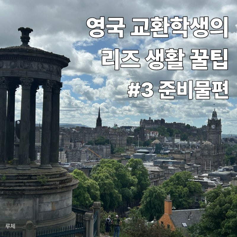 [영국 교환학생] 리즈대 교환학생의 리즈 생활 꿀팁 #3 | 준비물편