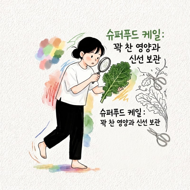 케일 효능 먹는법 냉장 냉동 보관법 기간