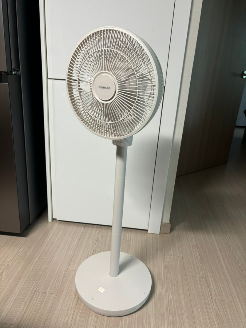 [내돈내산] 조용하면서 시원한 에어메이드 무선 선풍기 후기 AMF-1570C