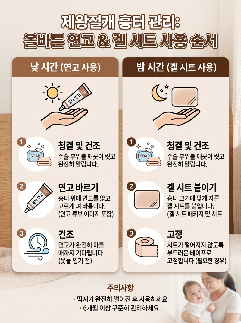 제왕절개 후 연고 및 시트겔 추천, 켈로이드 흉터 막는 현실적인 꿀팁