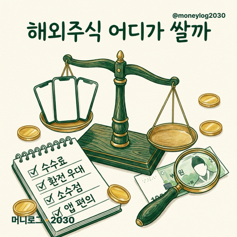 해외주식 수수료 싼 증권사 8곳 비교, 저는 토스로 정했습니다
