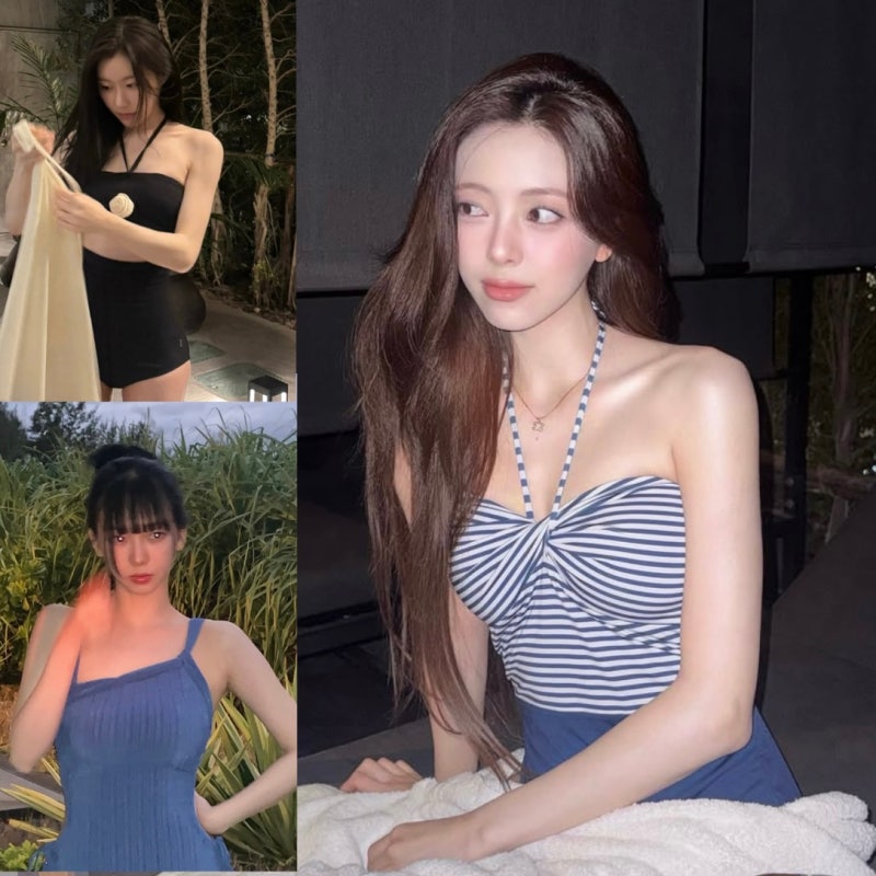 있지 유나, 채령, 카리나 수영복 정보 모음