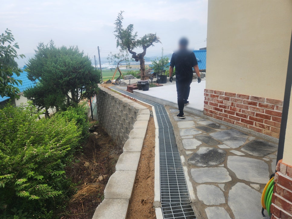 충남 천안휀스 신축 전원주택 안전을 위한 보리수 휀스 설치 완료