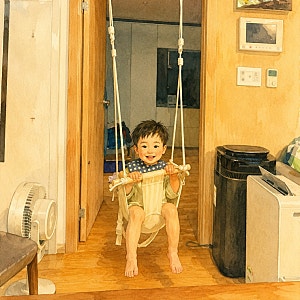 6개월부터 7살까지 | 실내놀이터 육아꿀템 베베누보 스윙비 아기 그네 (내돈내산)
