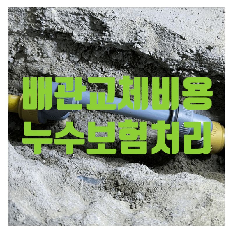 아파트 배관 교체 비용 수십만 원대에서 수백만원까지