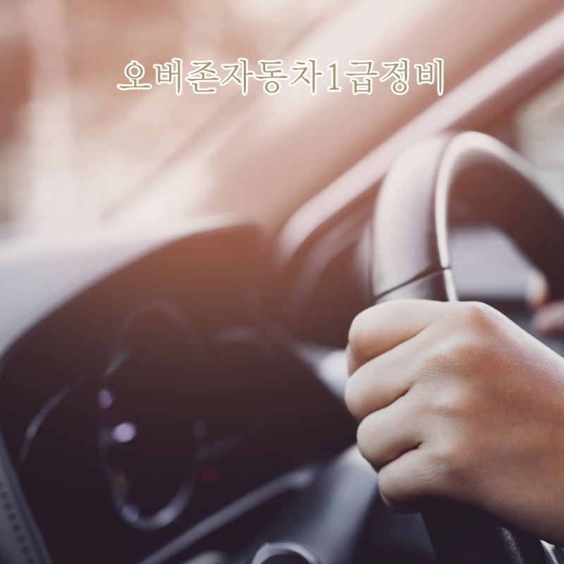 안산 자동차 검사소 선택이 달라지는 이유 오버존자동차1급정비