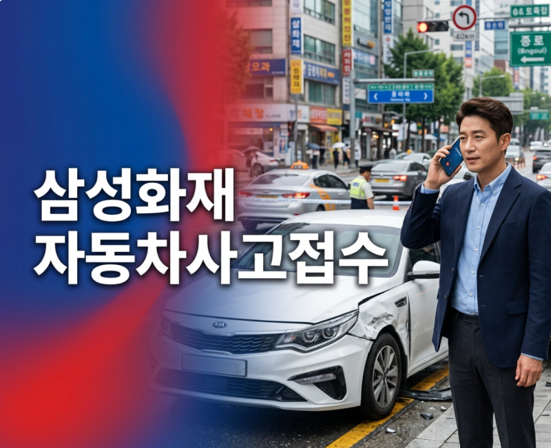 삼성화재 자동차사고접수, 사고 난 뒤 당황하지 마세요! "이 순서" 알면 훨씬 수월해요
