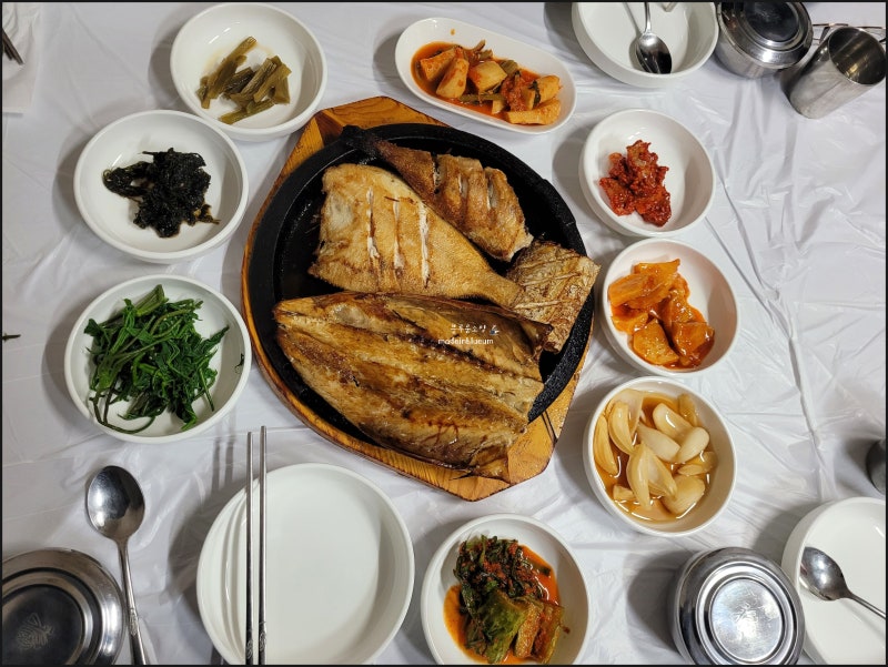 강원도 양양 쏠비치 근처 생선구이 맛집 그옛날밥상