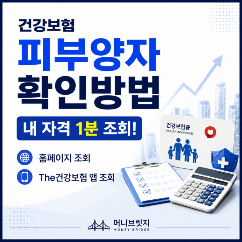 건강보험 피부양자 확인방법｜내 자격 1분 만에 조회하는 방법