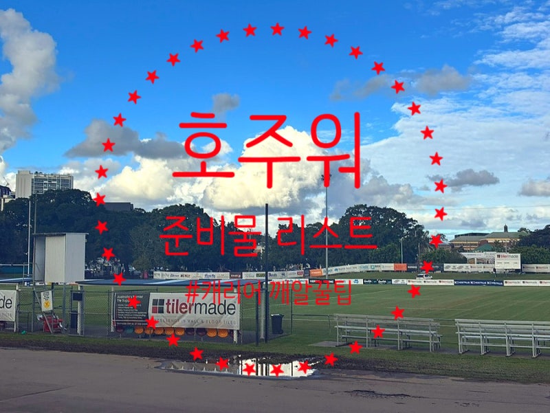 호주 워홀 준비물 리스트 총정리 (2026. 06월 최신 AU) 출국 전 꼭 챙겨야 할 필수품..!