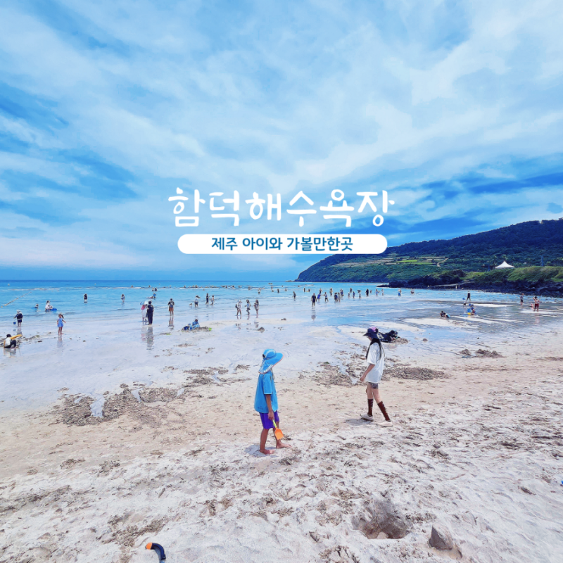 함덕해수욕장 개장 및 평상 가격, 과태료, 샤워장 총정리!