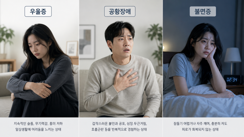 대전 양한방 공황장애·불면증·우울증, 자율신경계 균형이 중요한 이유｜추나·침·약침 통....