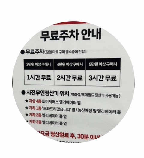 롯데월드 방문에 도움되는 롯데마트 제타플렉스 잠실점 무료주차 관련 정보ㅣ잠실역 주차ㅣ....