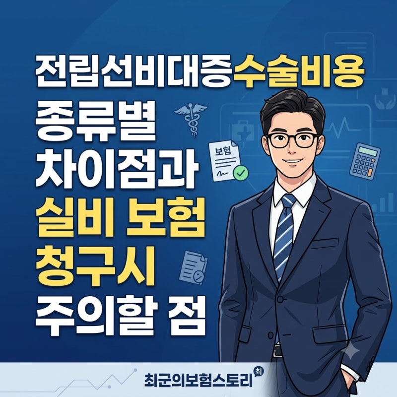 전립선비대증수술비용 종류별 차이점과 실비 보험 청구시 주의할 점