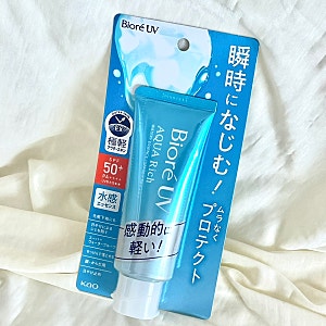 비오레 UV 아쿠아 리치 워터리 에센스ㅣ여름 데일리 선크림 추천 일본 돈키호테 구매필수템