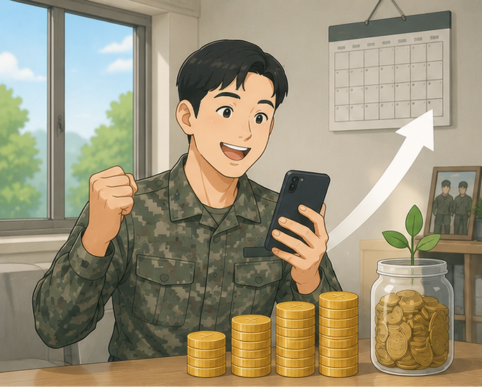 장병내일준비적금 가입 자격 및 전역 후 해지 매칭지원금 수령 안내