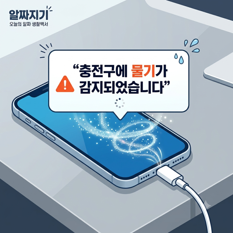 갤럭시 충전구 물기감지 오류 안없어짐 해결 방법 완벽 정리
