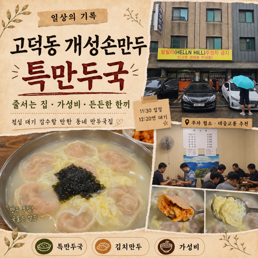개성김치손만두 사진 1