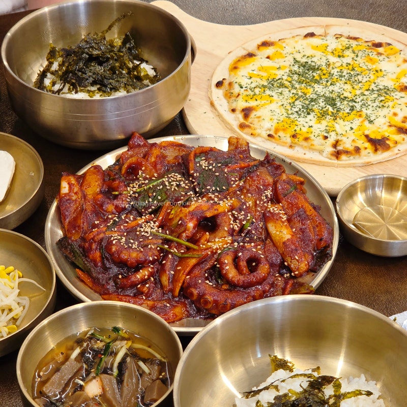 부산 서면 가성비 밥집, 불끈낙지 보쌈 부전시장점
