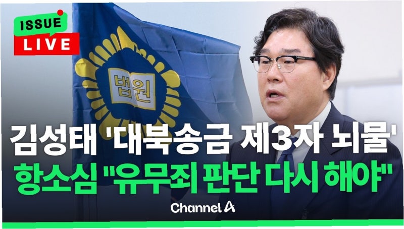 김성태 제3자 뇌물 혐의 공소기각 파기, 이재명·이화영 재판에 파장 예고