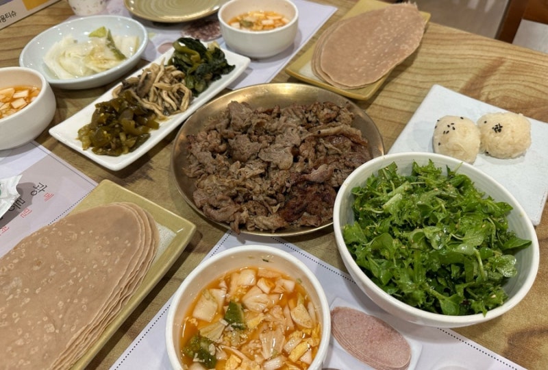 [광릉수목원/남양주 진접 맛집]광릉 수목원 근처 메밀 숯불고기 맛집 광릉한옥집