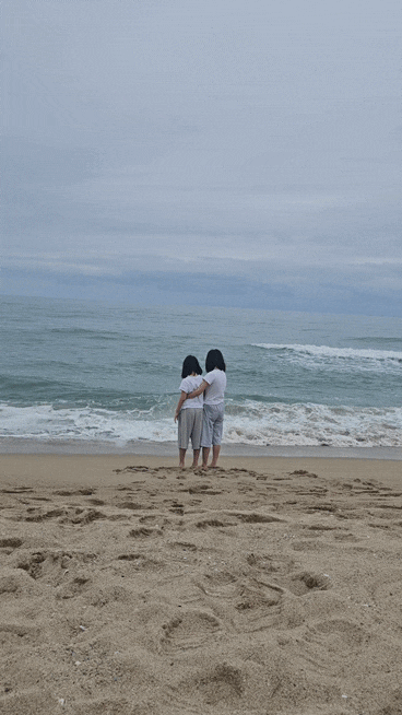 낙산해수욕장 6월 후기 | 개장 전 방문 옷차림 편의시설 아이랑 파도놀이