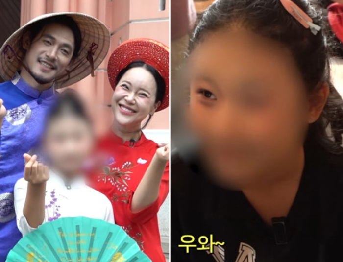 가수 백지영 공식 유튜브 채널 통해 남편 정석원, 10세 딸 하임이와 함께한 베트남 첫 가족여....