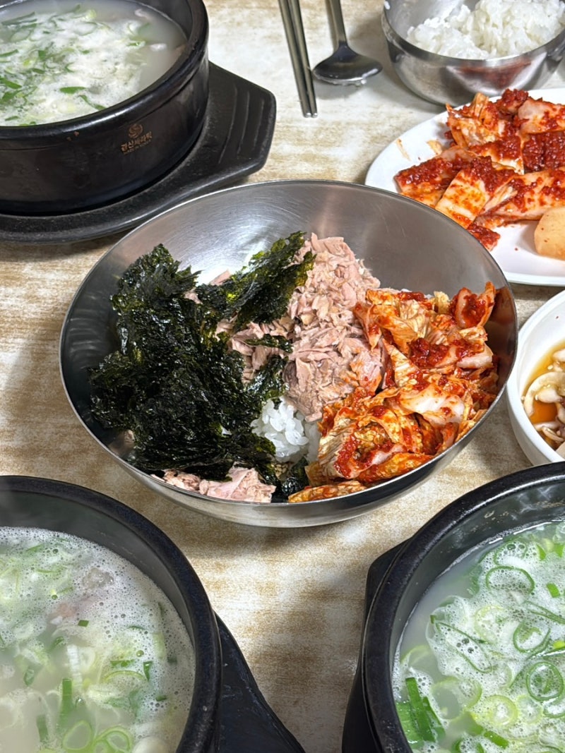 [대전] 실비김치 원조 선화동 소머리해장국 주차 포장 택배 웨이팅 후기