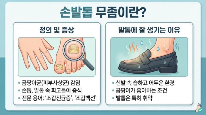 손톱 발톱 무좀, 방치하면 안 되는 이유 (feat. 관리 꿀팁 총정리)
