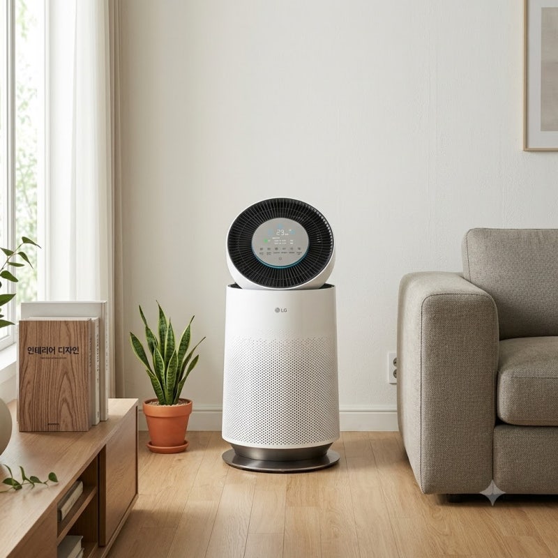 LG 퓨리케어 AI 360 공기청정기 AS195DWWAM 최저가 가격 스펙 장단점