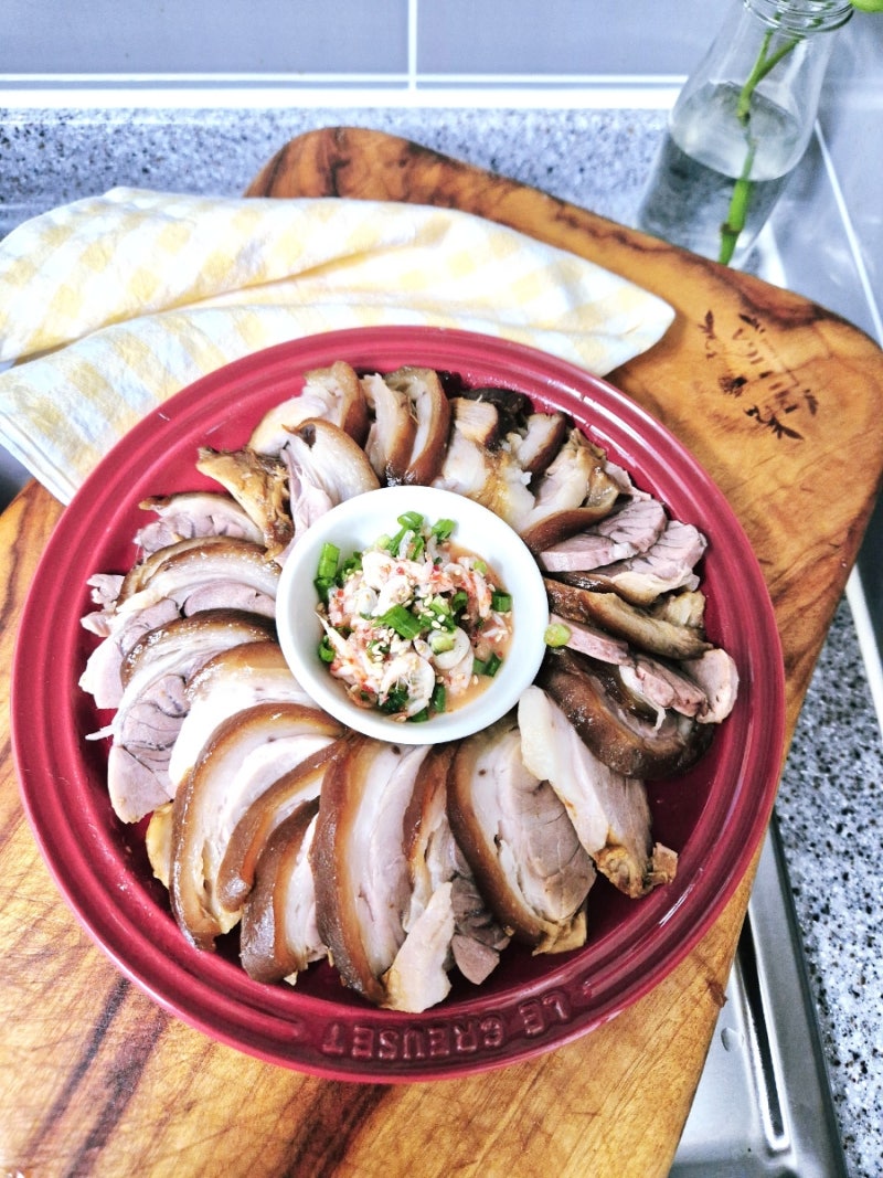 장족 족발 만들기