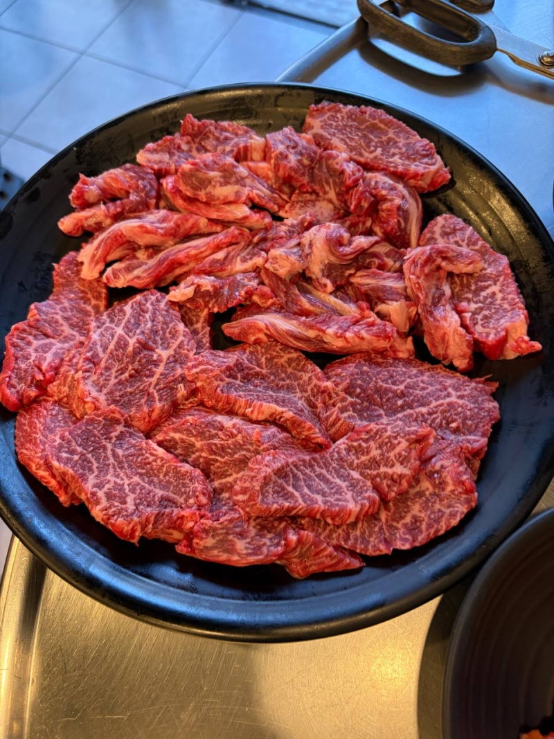 태백 황지식육점 원조실비식당 첫째의 고기 노래에 급 방문한 한우 실비집 후기!