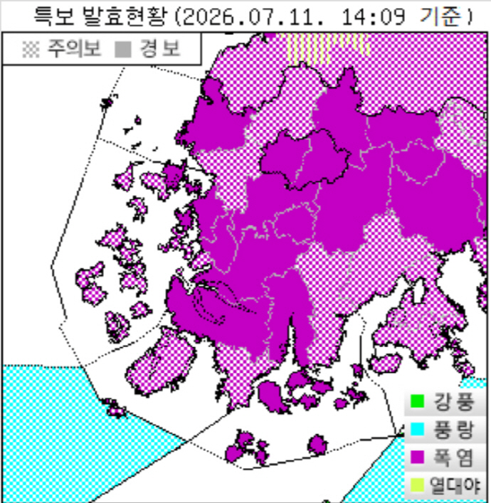순천, 올여름 첫 <b>폭염</b><b>경보</b>! 2026년 7월, 당신의 건강은... 