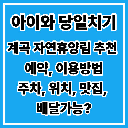 국립용화산자연휴양림 사진 2