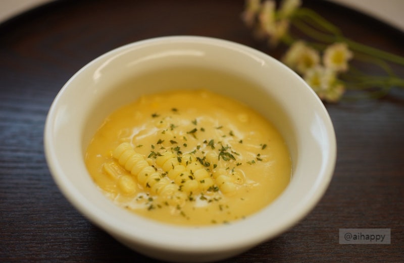 [옥수수 수프 만드는법] 버터 없이 냉동 찐 옥수수로 맛 내는 꿀팁 시판 폰타나 수프활용 레....