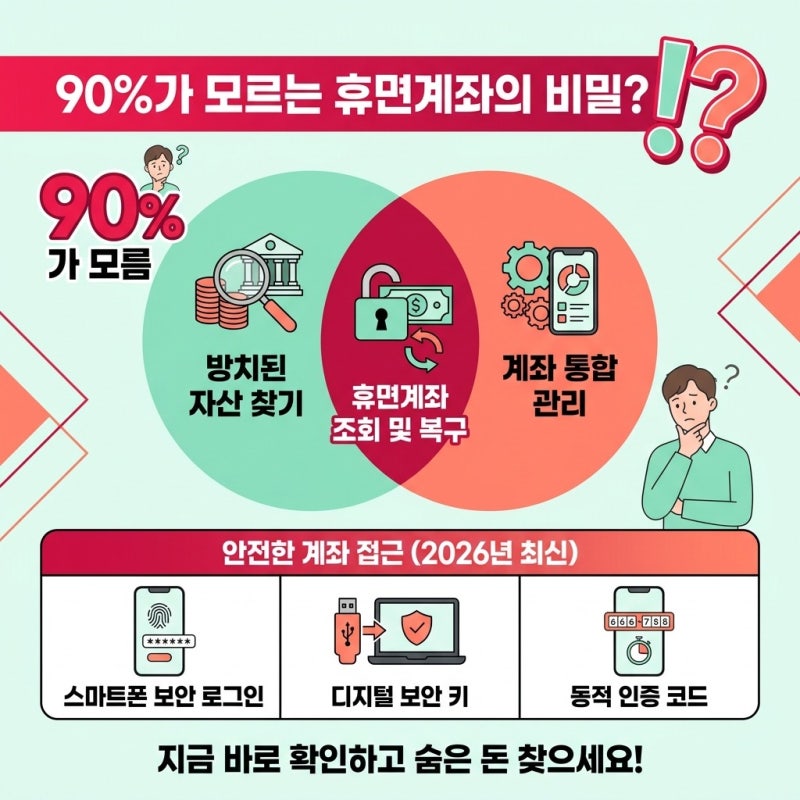휴면계좌 속 잊힌 코인 찾으려다 결국 깨달은 자산 관리 기준