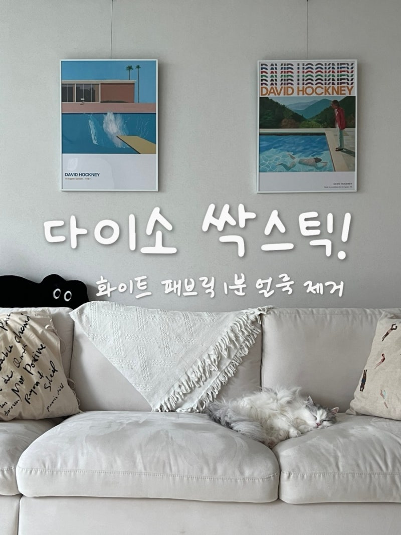 다들 이거 모르세요? 다이소 싹스틱 하나로 1분 만에 끝내는 얼룩 제거 루틴