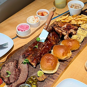 포항 효자동 맛집 그릴리언트 3인 바베큐 플래터 가족 외식 재방문 후기