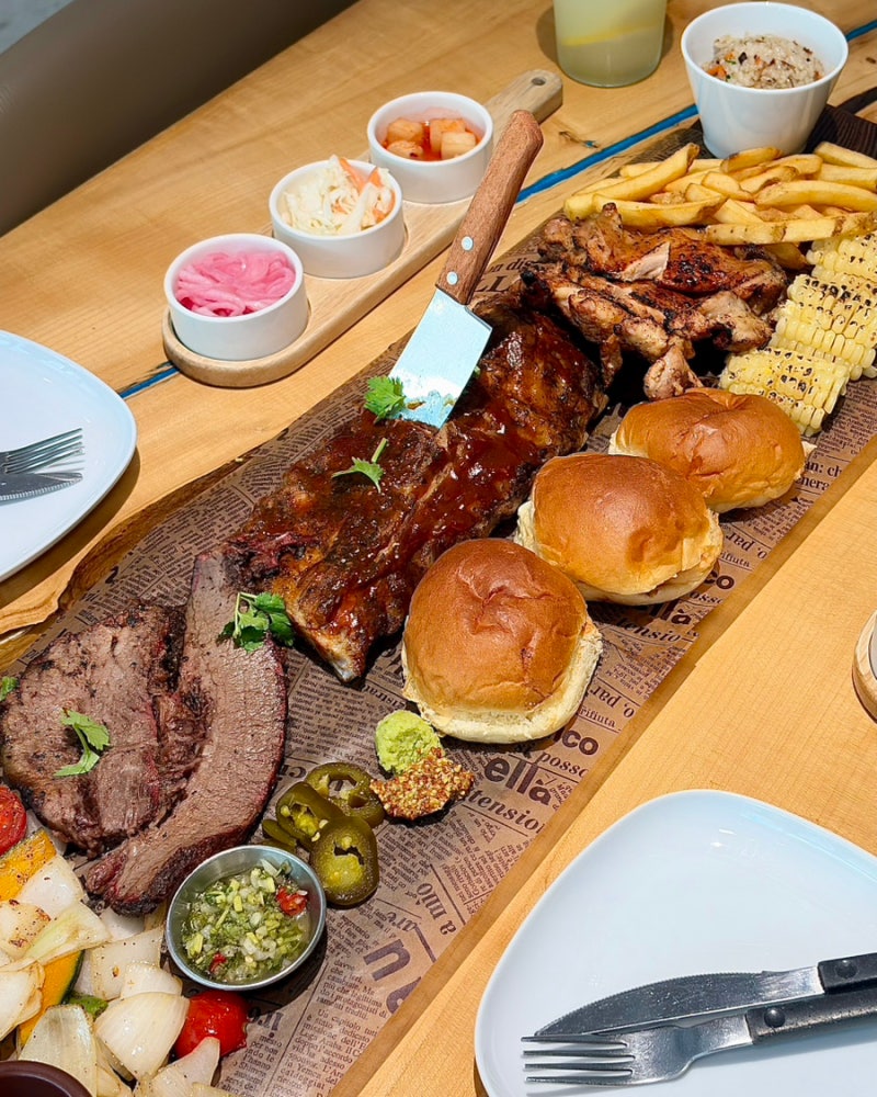 포항 효자동 맛집 그릴리언트 3인 바베큐 플래터 가족 외식 재방문 후기