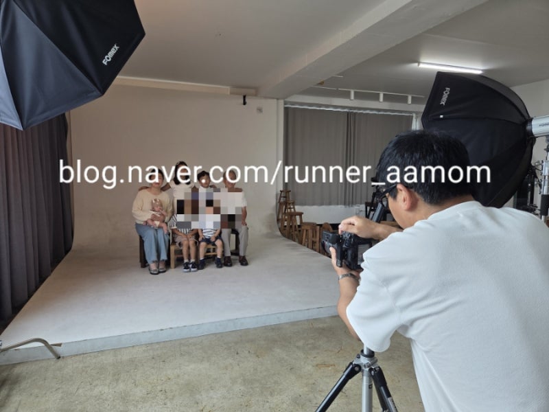 14인 대가족 사진 복장 시밀러룩 준비하기(춘천 화목원옆사진관)