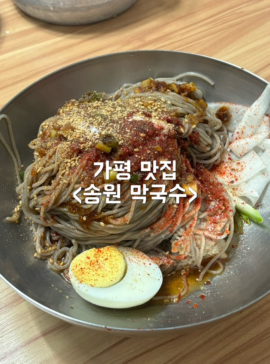 송원막국수 사진 1