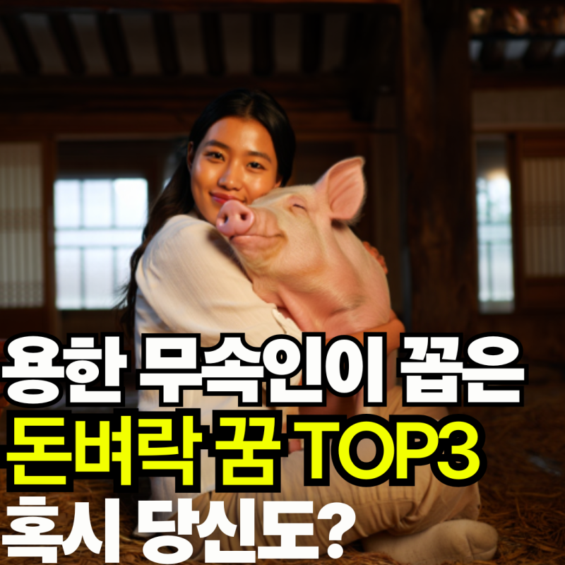 "이 꿈 꾸면.." 30년 무속인이 꼽은 '돈벼락' 맞는 최고의 꿈 TOP3