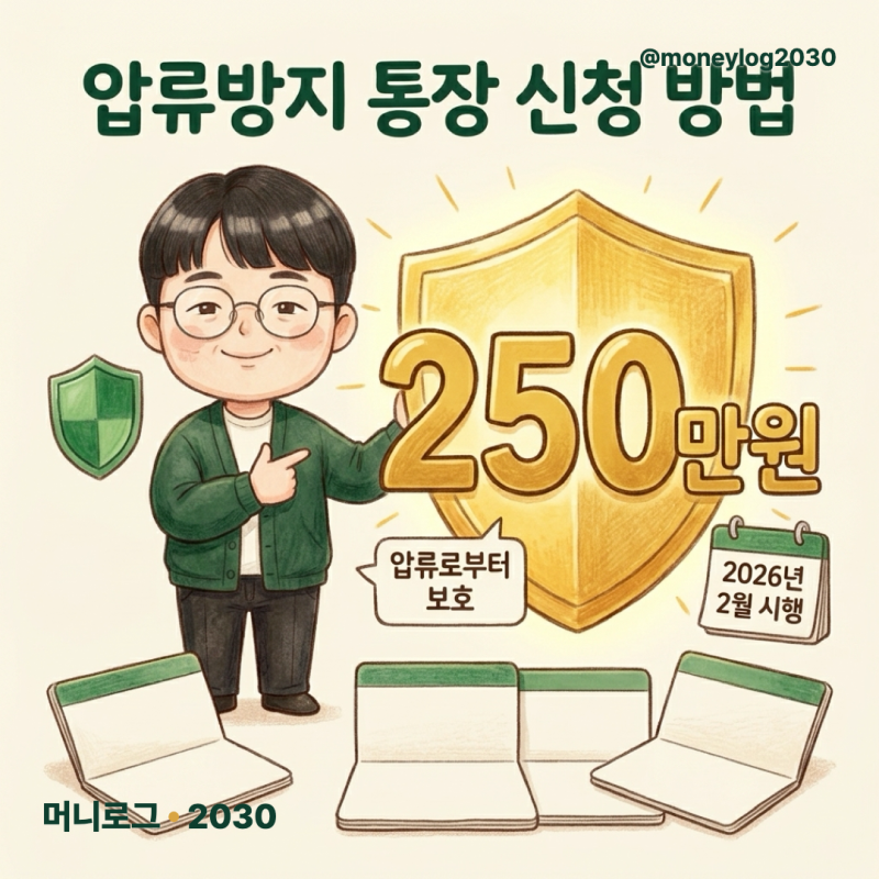 압류방지 통장 신청 방법, 나도 되는지부터 확인하세요